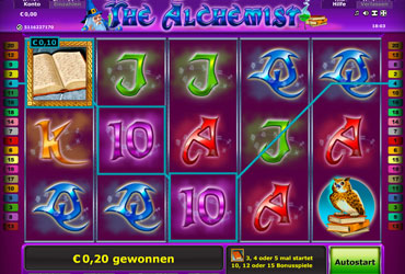 The Alchemist Liniengewinn